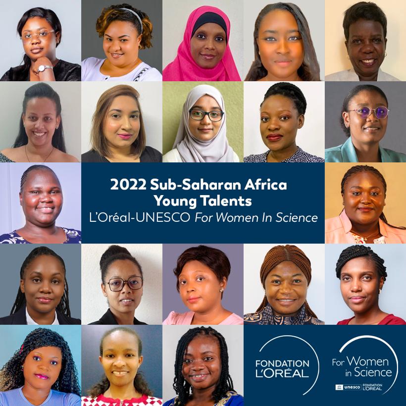 AUST’S ASSIA ABOUBAKAR, 19 OTHERS WIN 2022 L’Oréal-UNESCO FOR WOMEN IN SCIENCE SUB-SAHARAN AFRICA YOUNG TALENTS AWARDS.