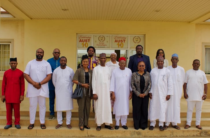 AUST Receives NUC Verification Team Ahead of Accreditation Exercise