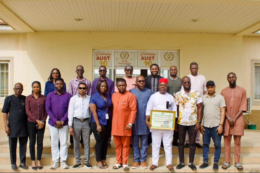 AUST Bursar Receives National Outstanding Leadership Award From NANS