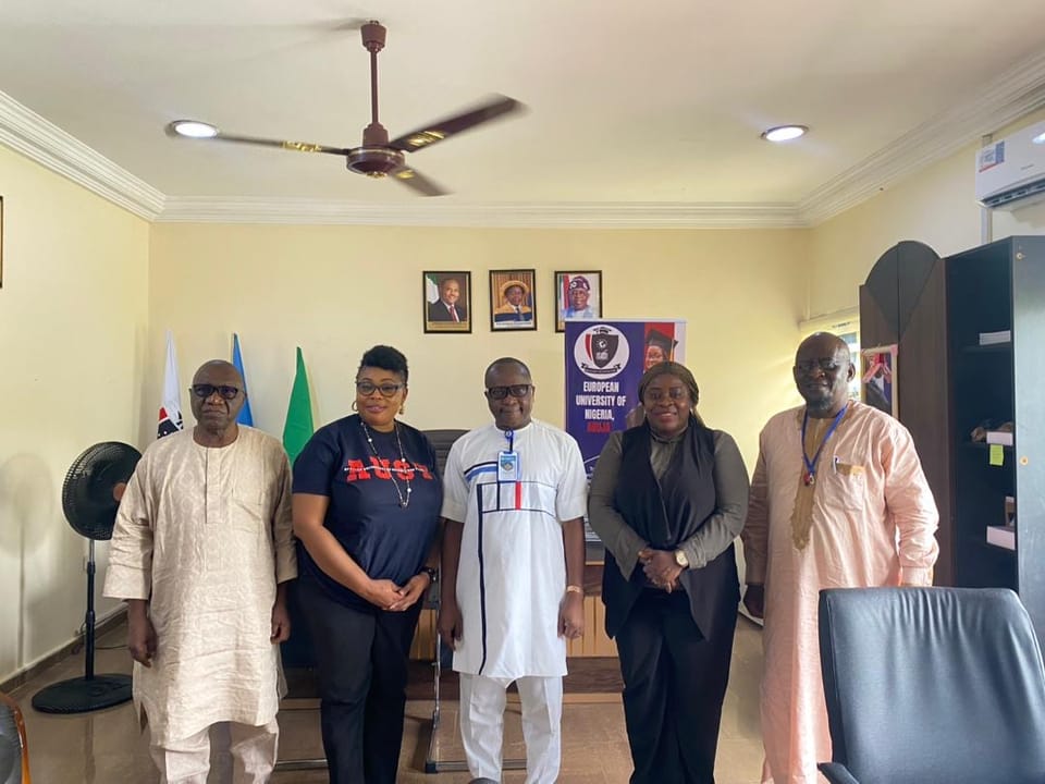 AUST Delegates Pay Courtesy Visit to EUN Vice-Chancellor