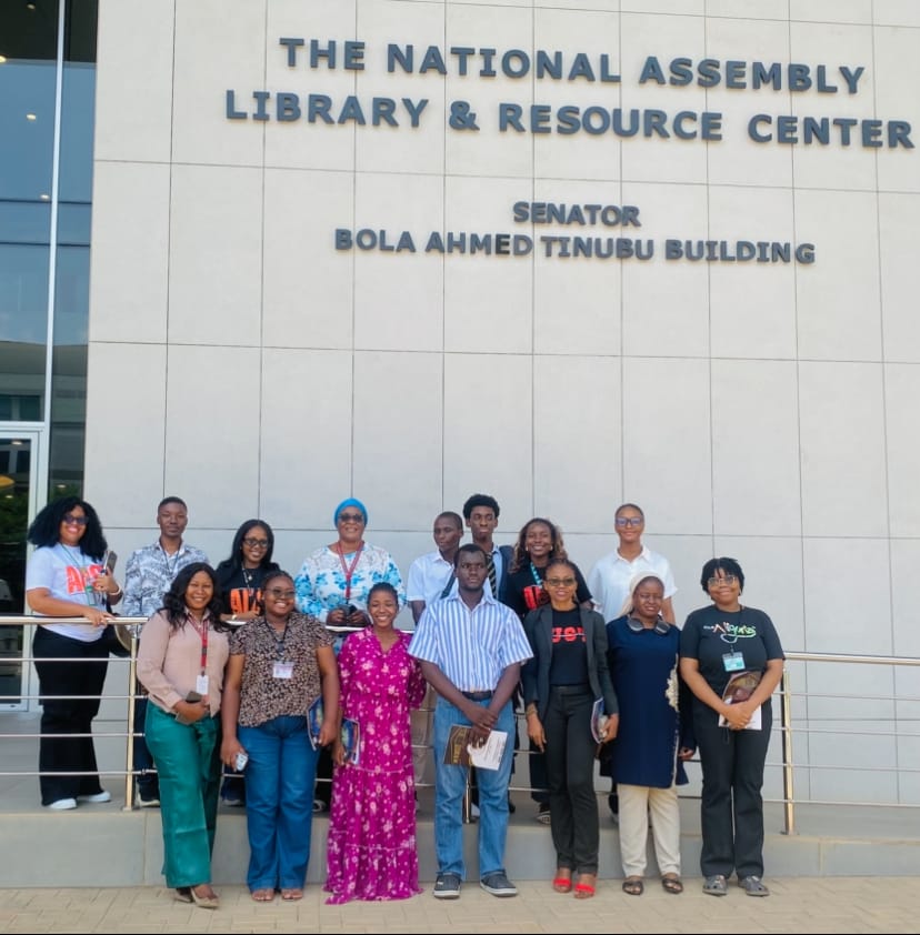 National Assembly Library Receives AUST Students In Continuation Of Their Experential Visits.